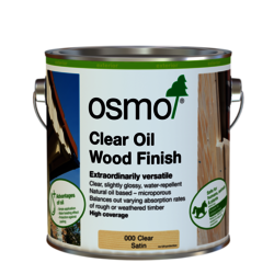 Clear Oil Wood Finish