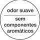 odor suave - sem componentes aromáticos