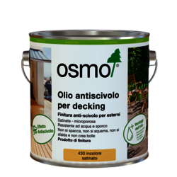 Olio Antiscivolo per Decking