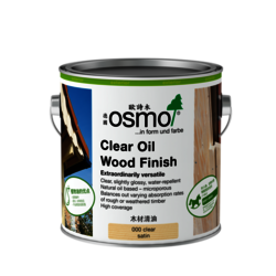 Clear Oil Wood Finish