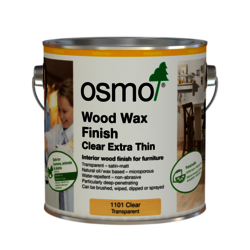 Wood Wax Finish Clear Extra Thin