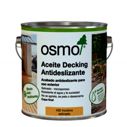 Aceite Decking Antideslizante