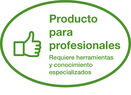 Producto para profesionales - Requiere herramientas y conocimiento especializados